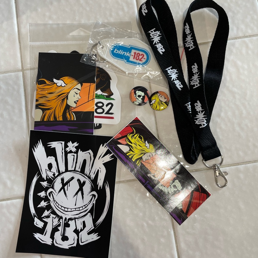 Blink-182 merch bundle